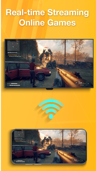 Screen Mirroring & Sharing TV - Image screenshot of android app