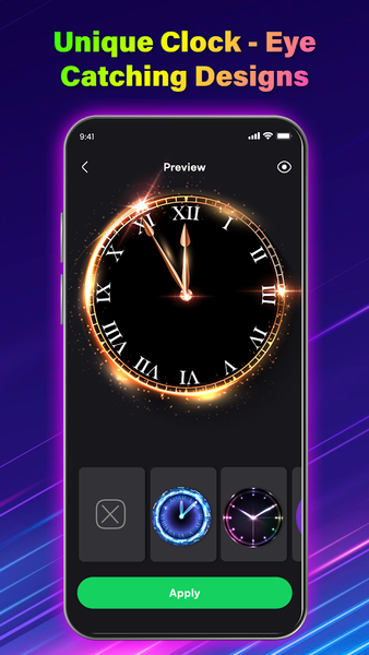 Smart Watch - Clock Wallpaper - Image screenshot of android app
