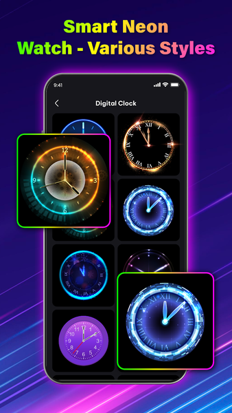 Smart Watch - Clock Wallpaper - عکس برنامه موبایلی اندروید