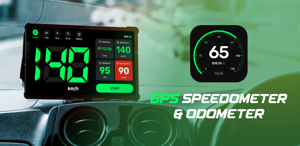GPS Speedometer & Odometer APP - Image screenshot of android app