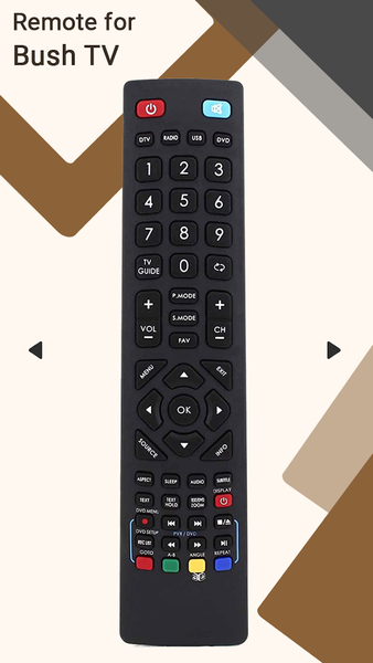 Remote for Bush TV - Image screenshot of android app