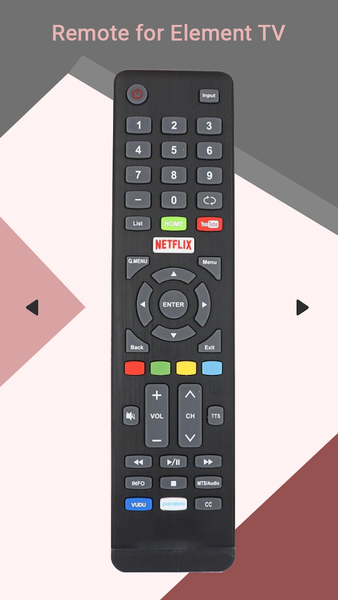 Remote for Element TV - Image screenshot of android app