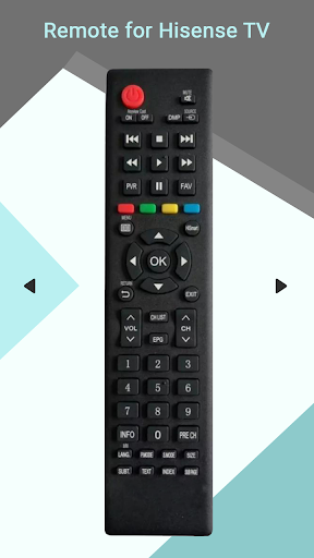 Remote for Hisense TV - عکس برنامه موبایلی اندروید