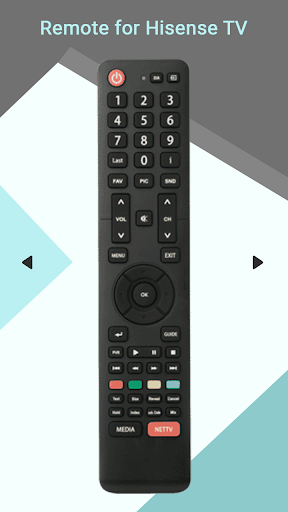 Remote for Hisense TV - Image screenshot of android app