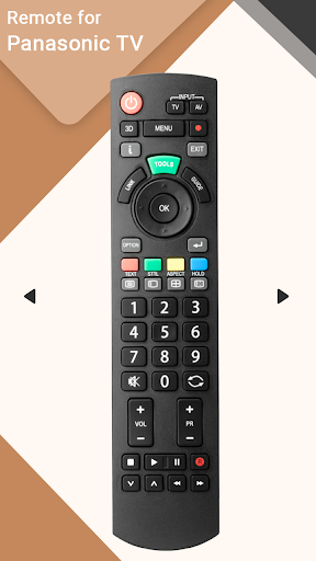 Remote for Panasonic TV - عکس برنامه موبایلی اندروید