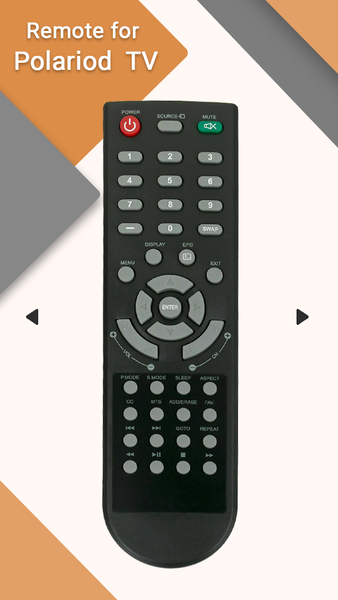 Remote for Polaroid TV - Image screenshot of android app