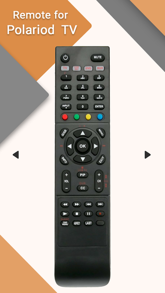 Remote for Polaroid TV - عکس برنامه موبایلی اندروید