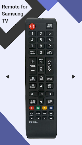 Remote for Samsung TV - عکس برنامه موبایلی اندروید