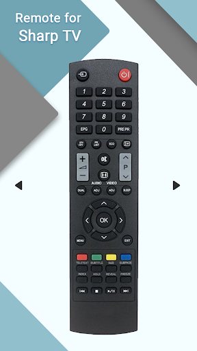 Remote for Sharp TV - Image screenshot of android app