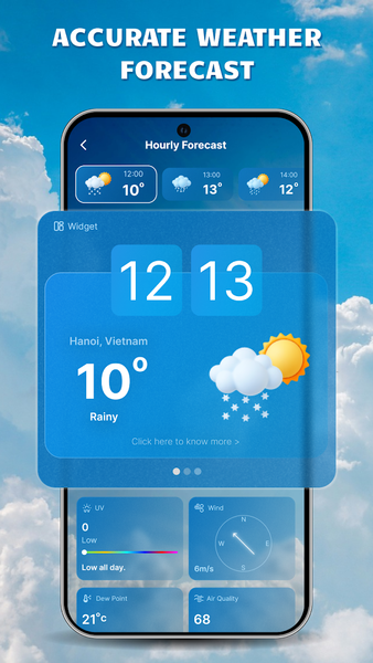 Weather Tracker: Daily Weather - عکس برنامه موبایلی اندروید