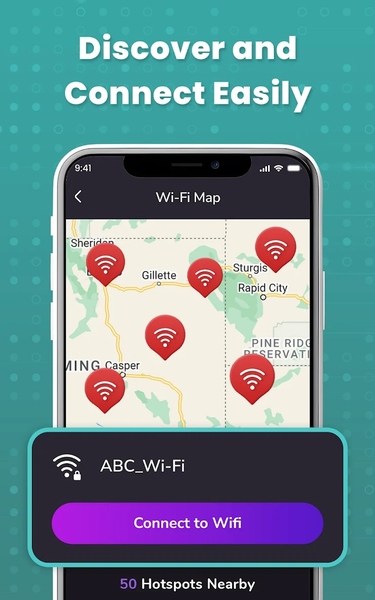 WiFi Scan - Show Wi-Fi App - عکس برنامه موبایلی اندروید