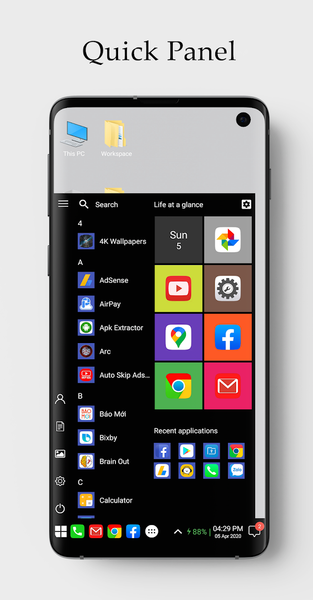 Computer Launcher 2021 - Image screenshot of android app