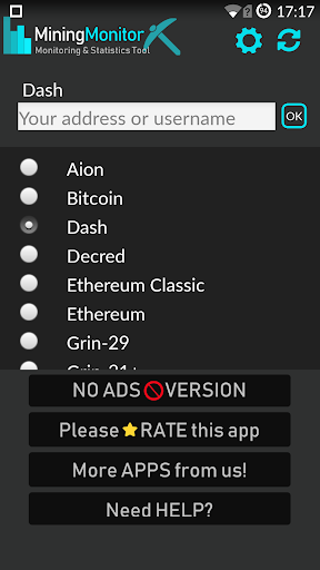 Mining Monitor 4 F2pool - Image screenshot of android app