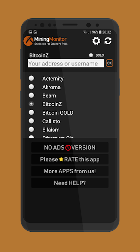 Mining Monitor 4 2miners Pool - Image screenshot of android app