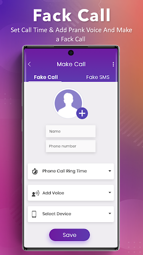 Fake Call - عکس برنامه موبایلی اندروید