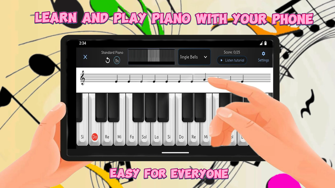 Easy Piano: Learn & Play - Image screenshot of android app