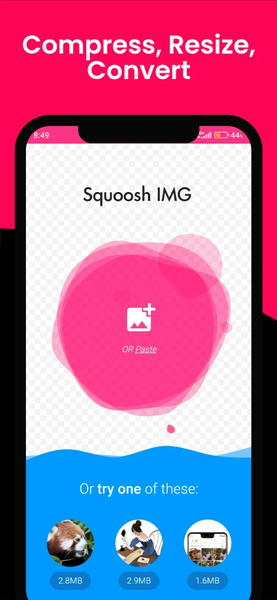 Squoosh App - Compress Image - عکس برنامه موبایلی اندروید