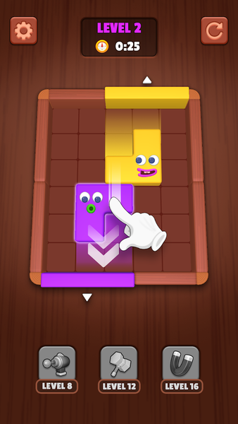 Toon Escape: Block Jam - عکس بازی موبایلی اندروید