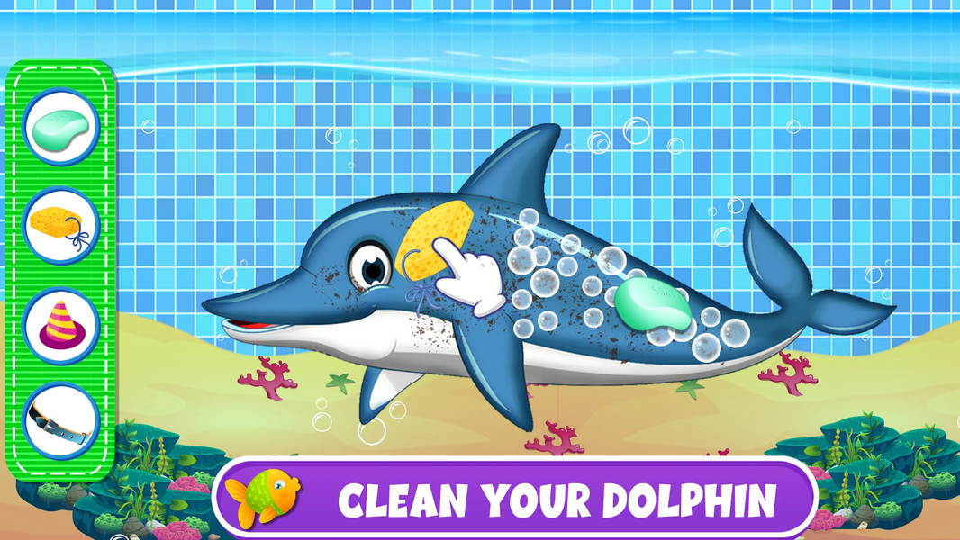 Dolphin Water Rush: Water Park - عکس بازی موبایلی اندروید