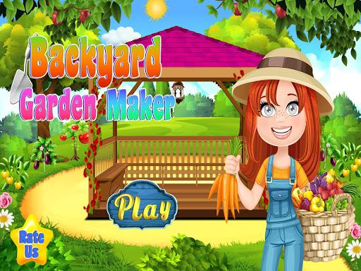 Backyard Garden Maker Decor - Gameplay image of android game