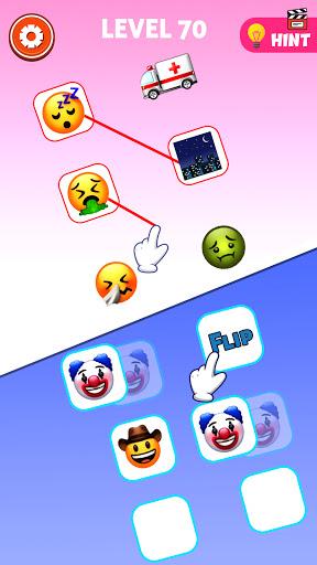 Emoji Matching Connect Puzzle - Image screenshot of android app