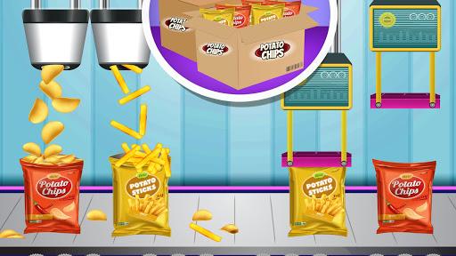 Potato Chips Food Factory – Cr - Gameplay image of android game