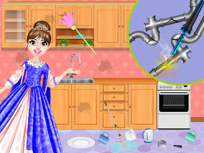 Princess Doll House - Girl Games