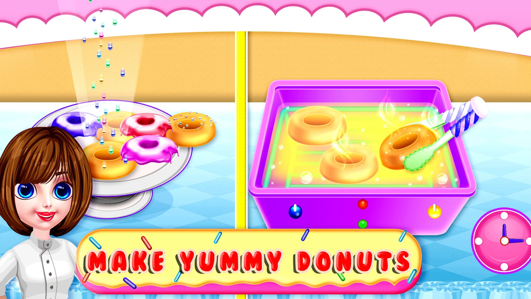 Sweet Cake Dessert Shop Games - عکس بازی موبایلی اندروید