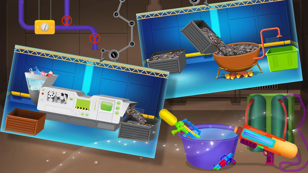 Water Gun Maker Fun: Toy Facto - Gameplay image of android game