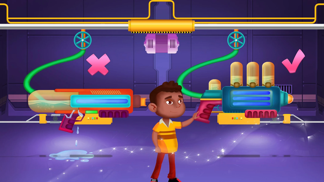 Water Gun Maker Fun: Toy Facto - Gameplay image of android game