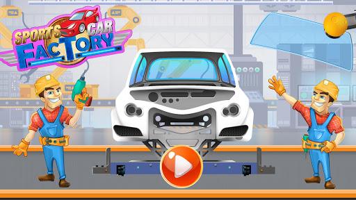 Sports Car Factory - Gameplay image of android game