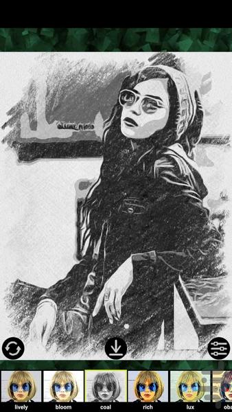 عکس به نقاشی - Image screenshot of android app