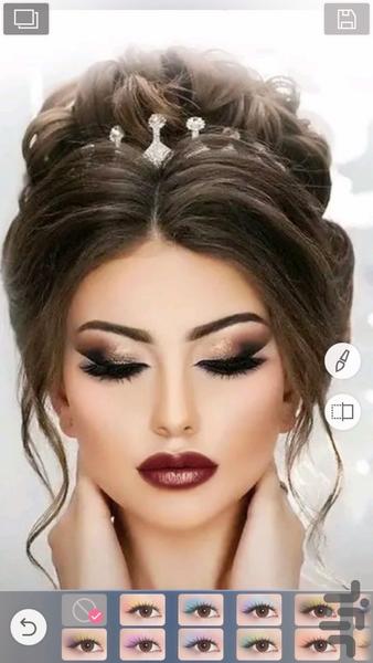 میکاپ و آرایش عکس - Image screenshot of android app