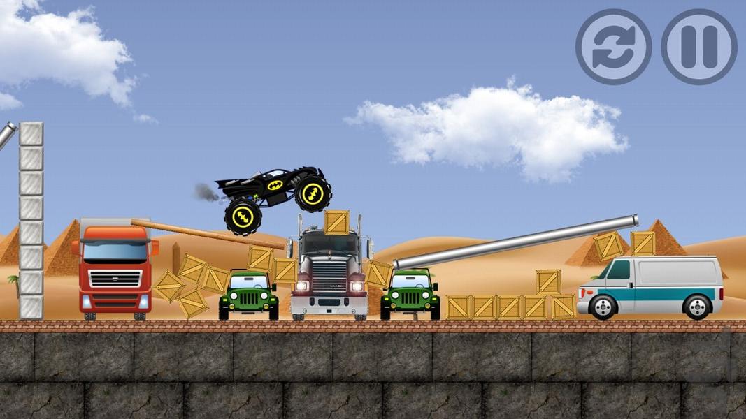 ماشین پرشی - Gameplay image of android game