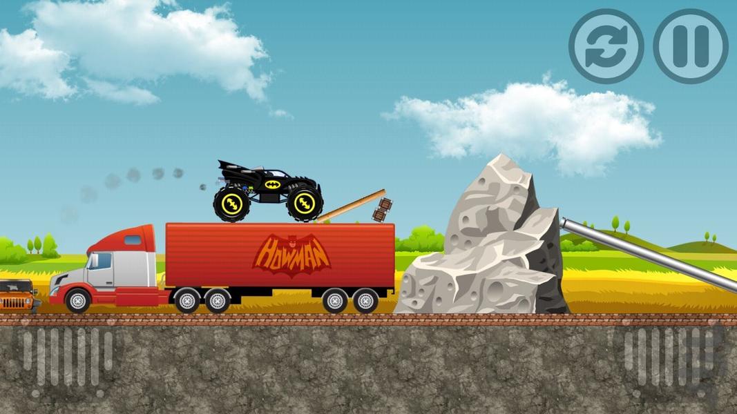 ماشین پرشی - Gameplay image of android game