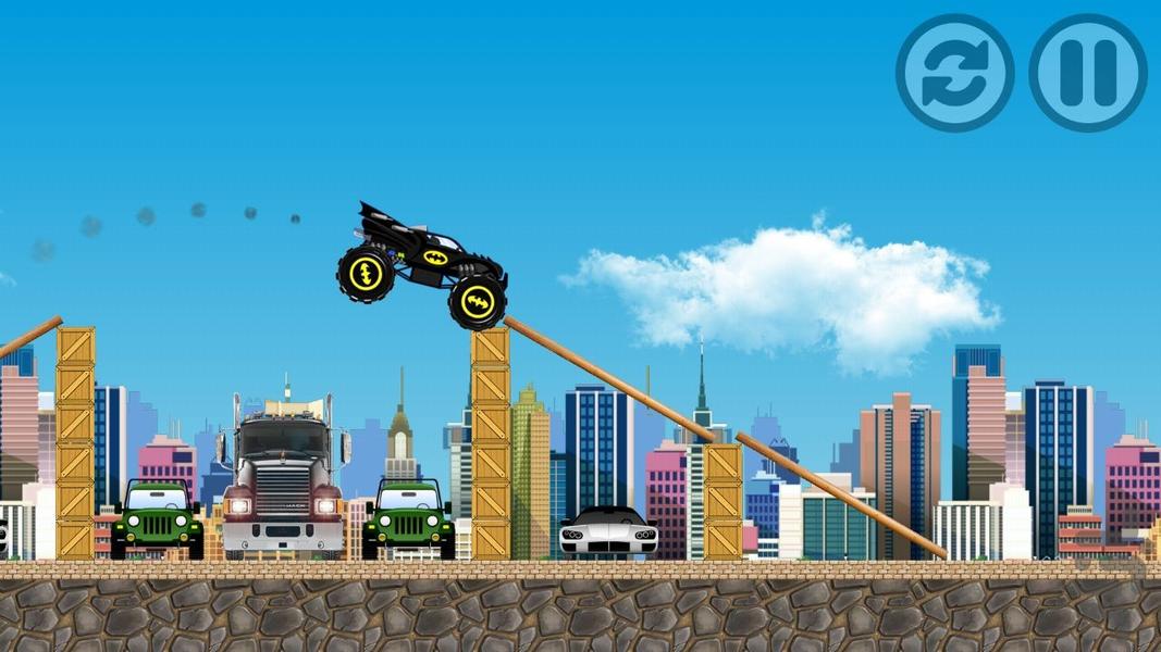 ماشین پرشی - Gameplay image of android game