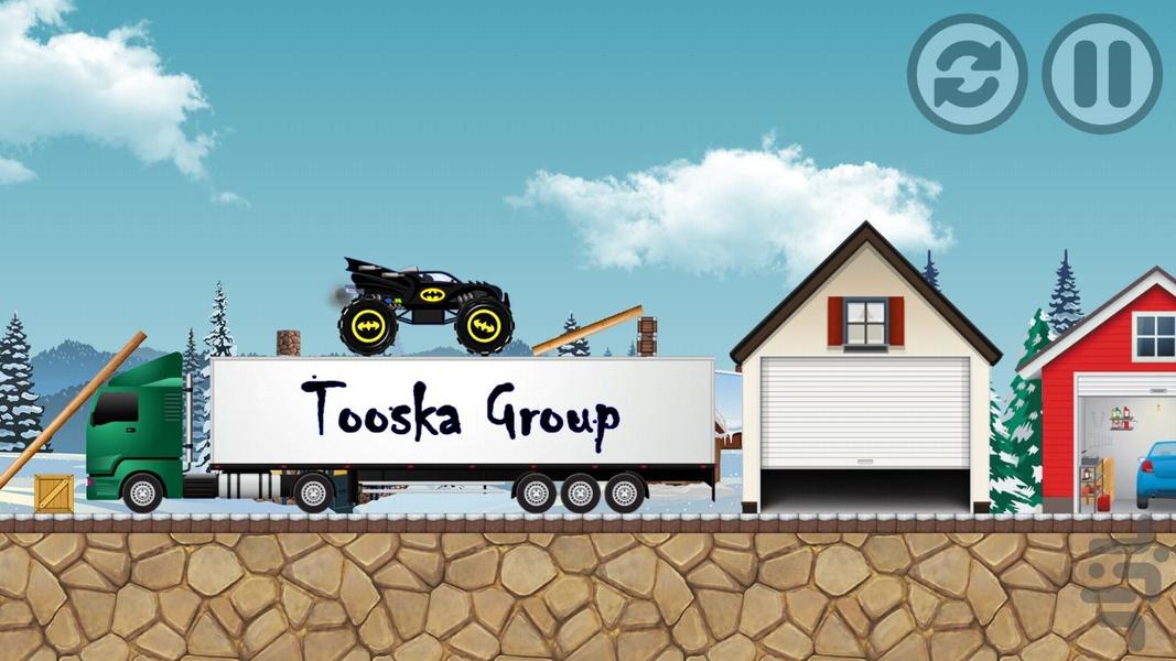 ماشین پرشی - Gameplay image of android game