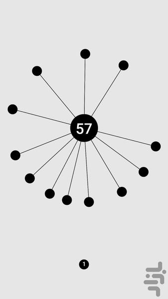 پرتاب سوزن - Gameplay image of android game