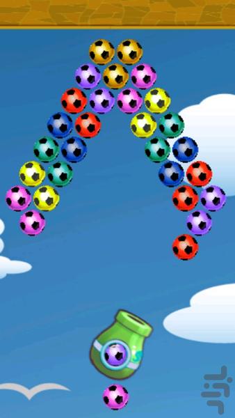 پرتاب توپ - Gameplay image of android game