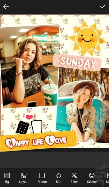 میکس و ترکیب عکس - Image screenshot of android app