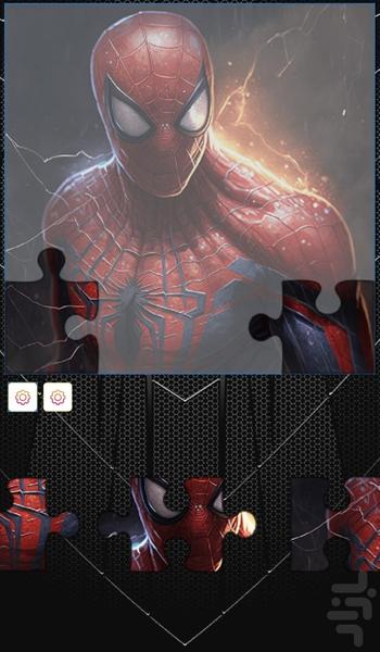 بازی پازل مرد عنکبوتی - Gameplay image of android game