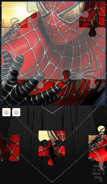 بازی پازل مرد عنکبوتی - Gameplay image of android game