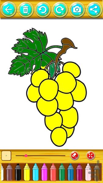 رنگ آمیزی میوه ها - عکس بازی موبایلی اندروید