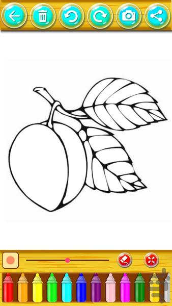 رنگ آمیزی میوه ها - عکس بازی موبایلی اندروید