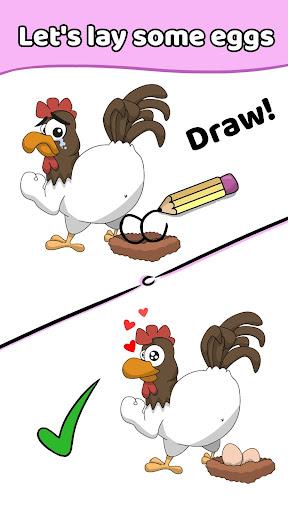 Draw a Line: Tricky Brain Test - عکس بازی موبایلی اندروید