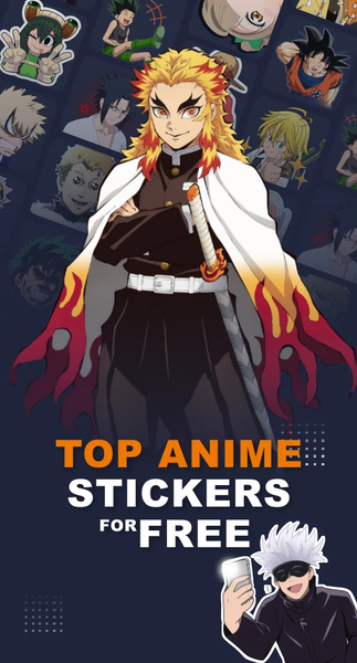 Anime Stickers for Whatsapp - Image screenshot of android app