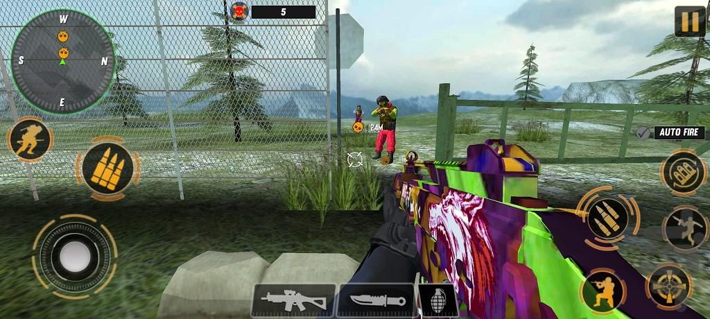 تفنگ بازی : شلیک مرگبار - Gameplay image of android game