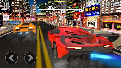 Car Driving Simulation Game - Gameplay image of android game