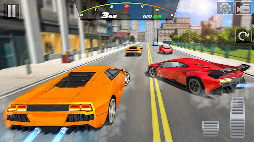 Car Driving Simulation Game - Gameplay image of android game