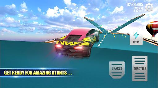 Mega Ramp Car : Super Car Game - Gameplay image of android game